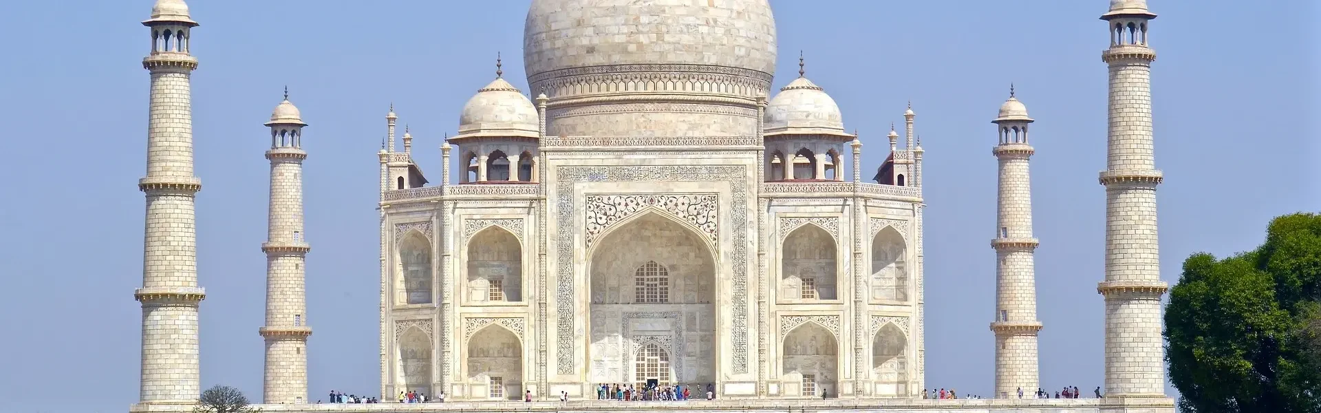 Imagem do Taj Mahal na Índia - Pacote de Viagem Extrema Viagens